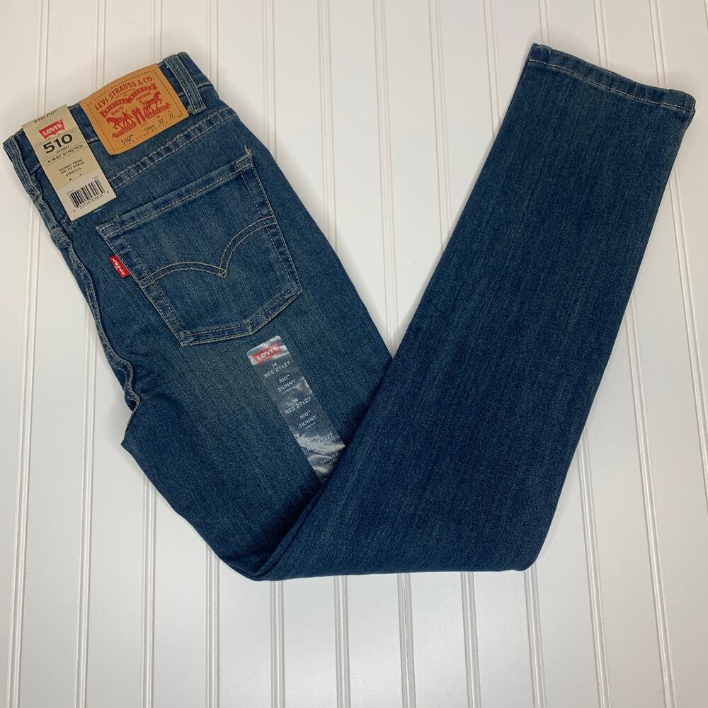 Levi's Kids Dark Blue Denim Jeans